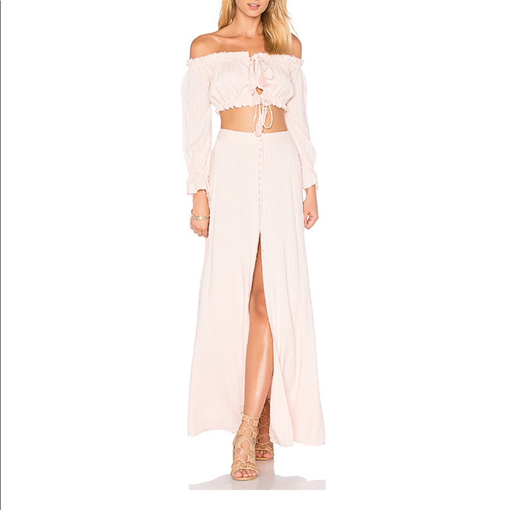 REVOLVE x MAJORELLE Collection Sangria Skirt - S